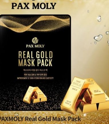 PAX MOLY REAL GOLD MASK PACK