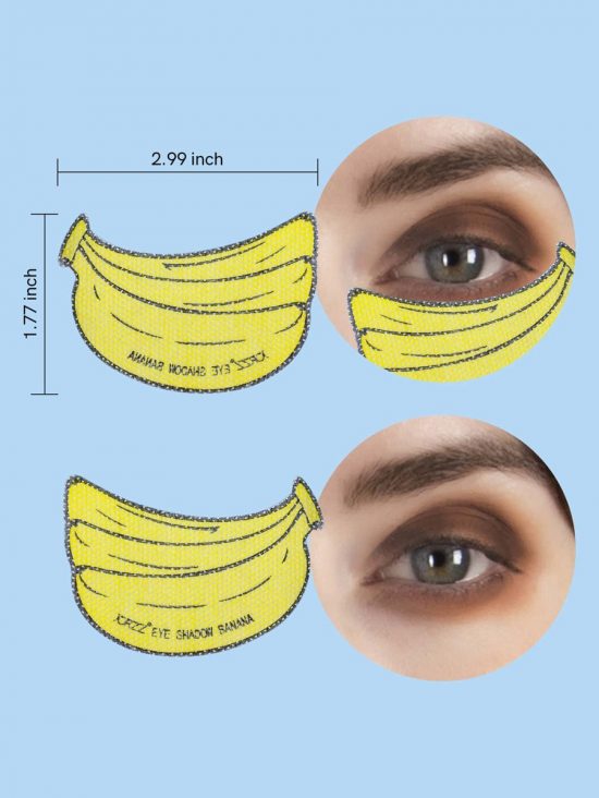 SHEIN 30pcs Banana Design Eyeshadow Sticker